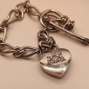 Juicy Couture Toggle Clasp Charm Bracelet